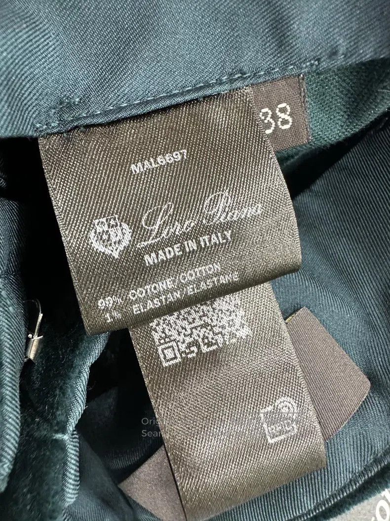 Loro Piana Loro Piana Green Velvet Pants Size 25" / US 0 / IT 36 - 4 Thumbnail