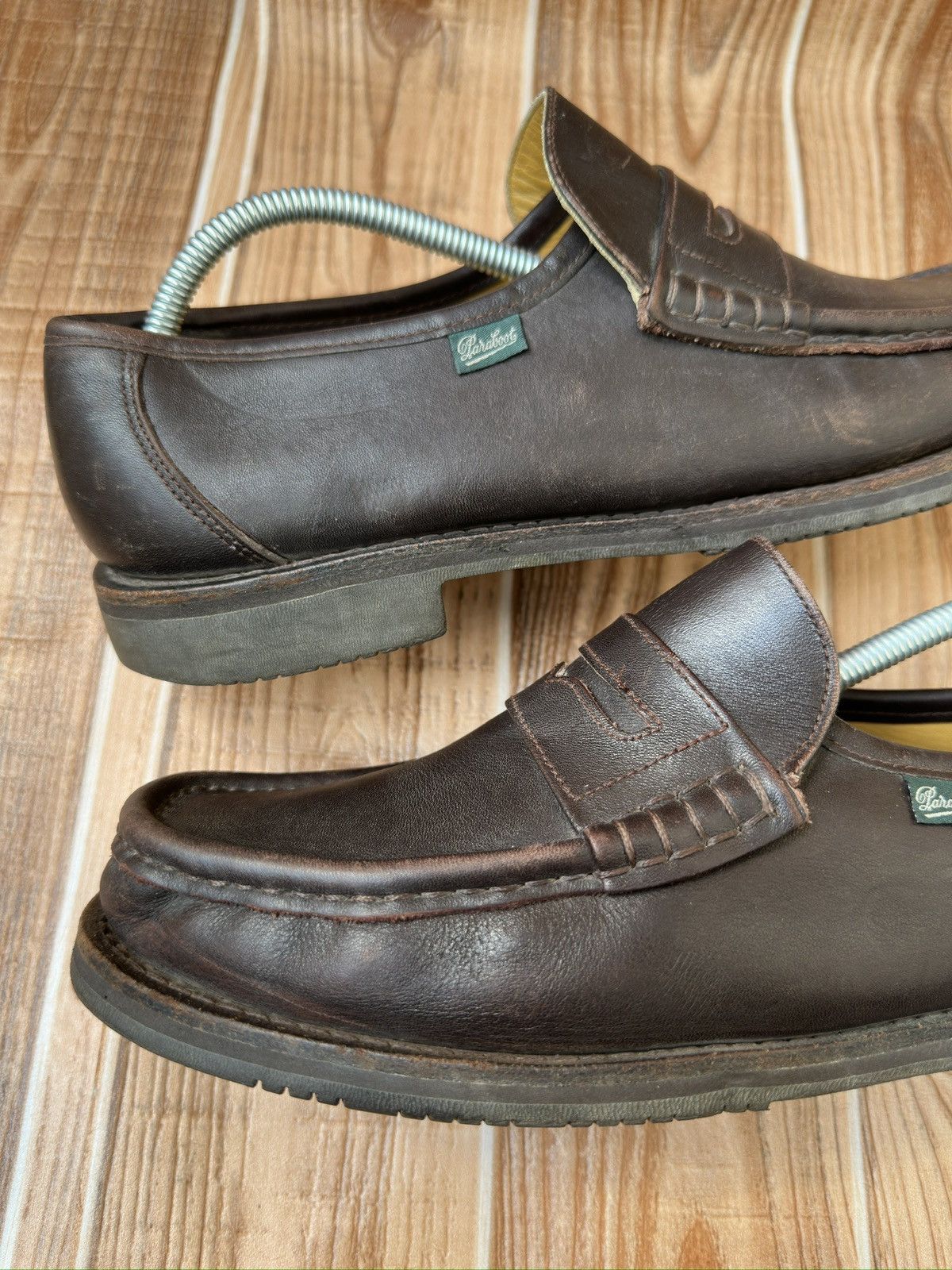 Paraboot Paraboot Brighton Air Marron Mocassin Loafers Size US 10 / EU 43 - 16 Thumbnail