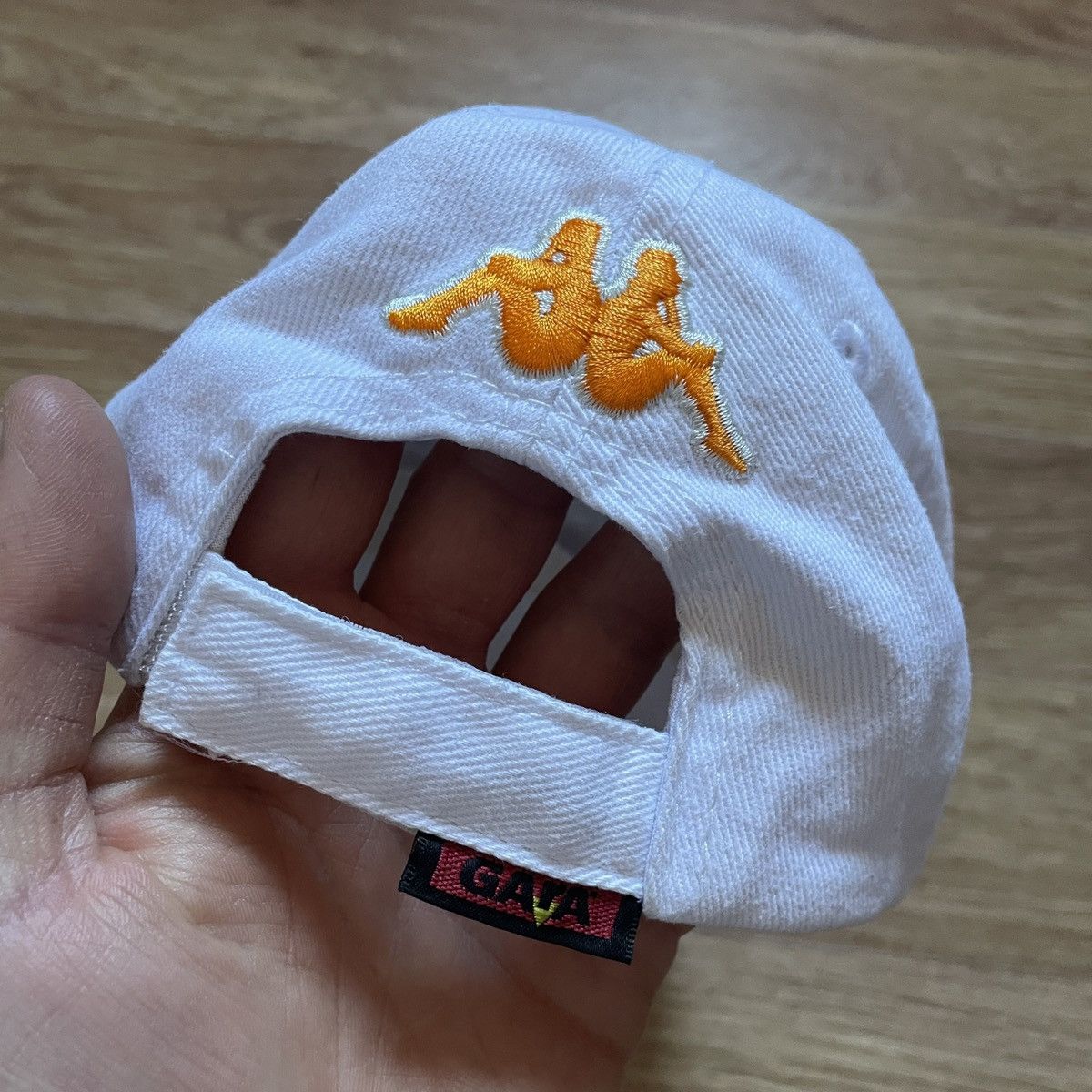 Kappa Vintage AS Roma Kappa White Football Soccer Cap Size ONE SIZE - 6 Thumbnail