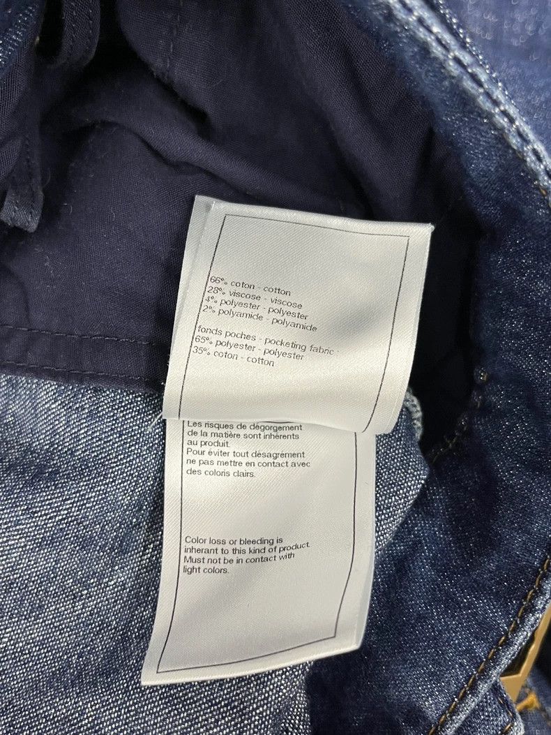 Chanel Chanel 23S blue wide-leg jeans Size 42" / US 20 - 7 Thumbnail
