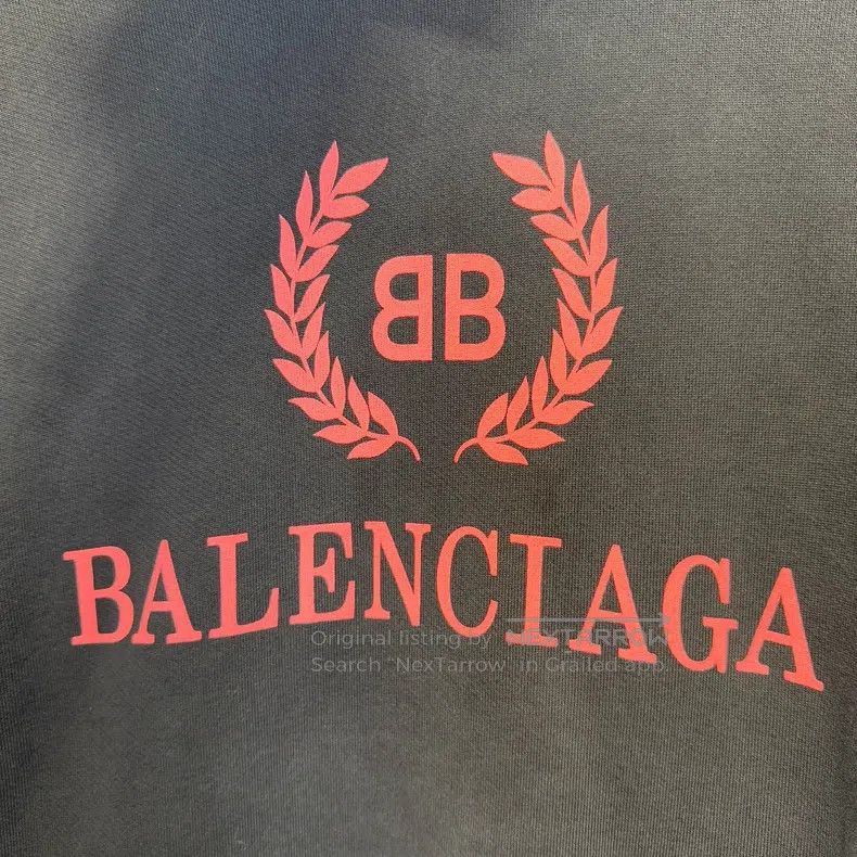Balenciaga Balenciaga Mai Hui Black and Pink Hoodie Size US S / EU 44-46 / 1 - 6 Thumbnail