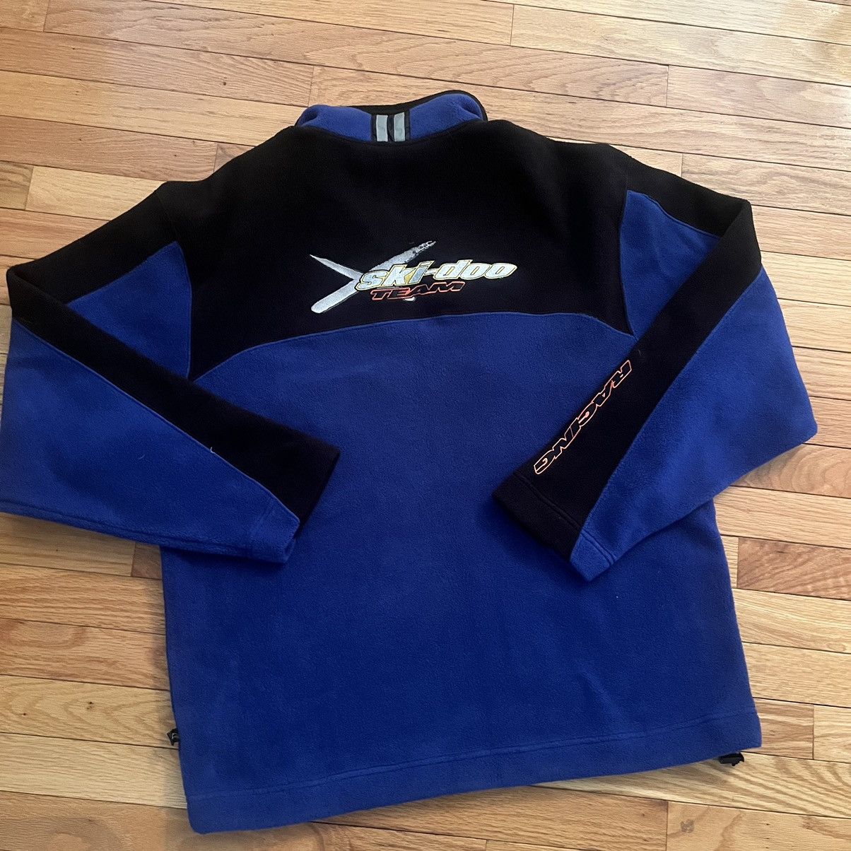 Japanese Brand × Ski-Doo × Vintage VTG Ski Do Fleece Pullover Size US M / EU 48-50 / 2 - 5 Thumbnail