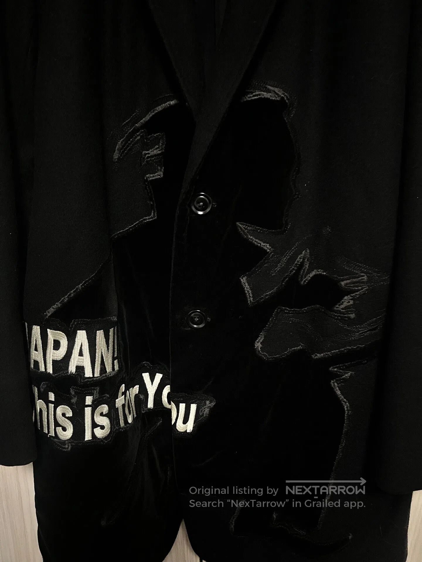 Yohji Yamamoto Yohji Yamamoto Velvet Samurai Suit. Size US L / EU 52-54 / 3 - 2 Thumbnail