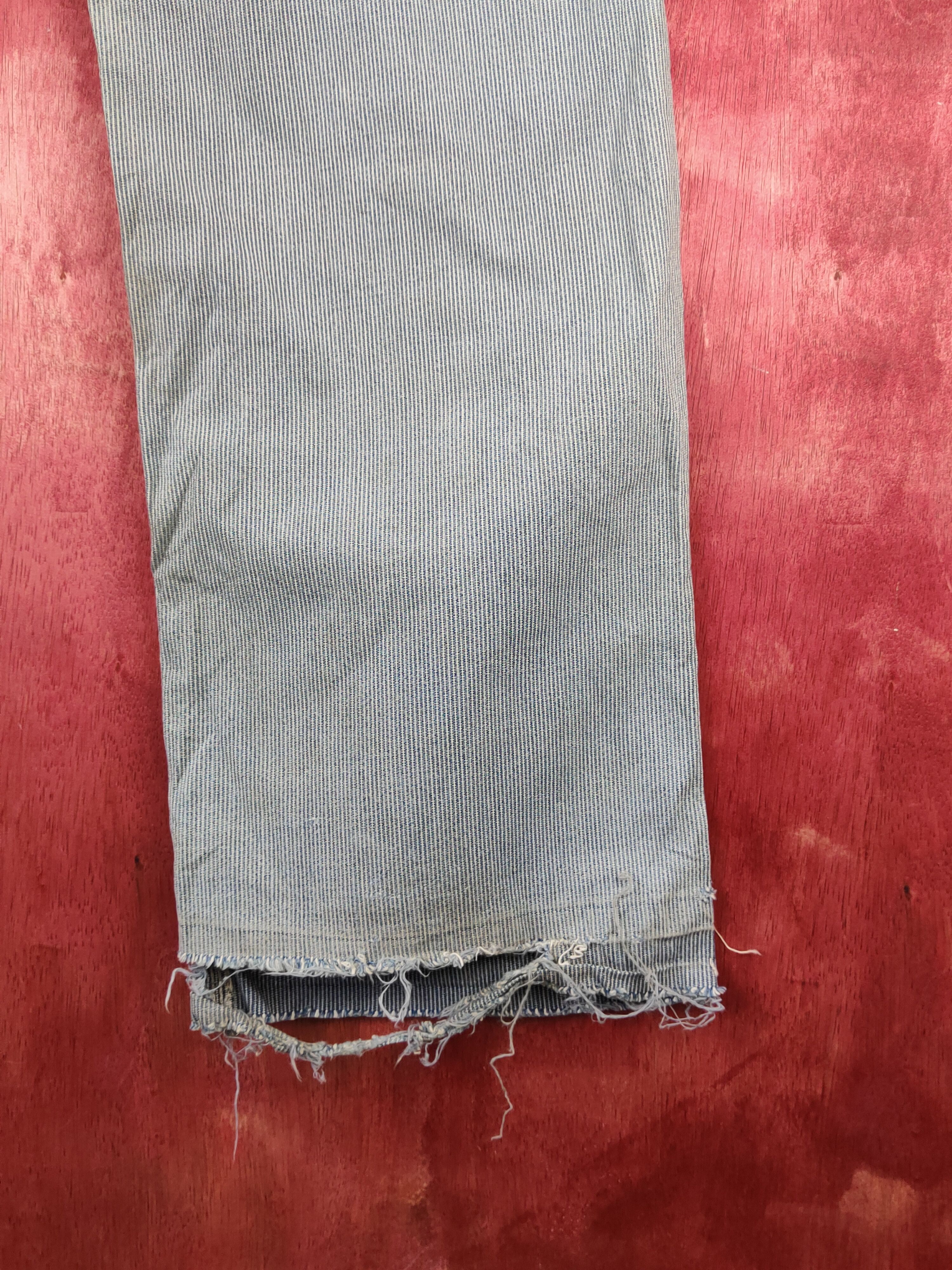 Vintage Lee Blue Faded stripe vintage painter Cargo Pants #S1711 Size US 32 / EU 48 - 11 Thumbnail