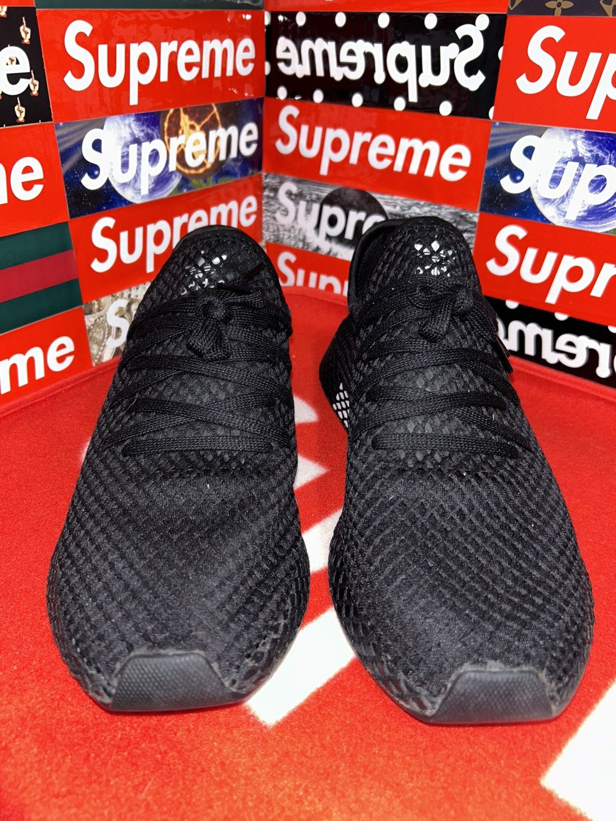 Adidas adidas Deerupt Core Black B41768 size 13 Size US 13 / EU 46 - 2 Thumbnail