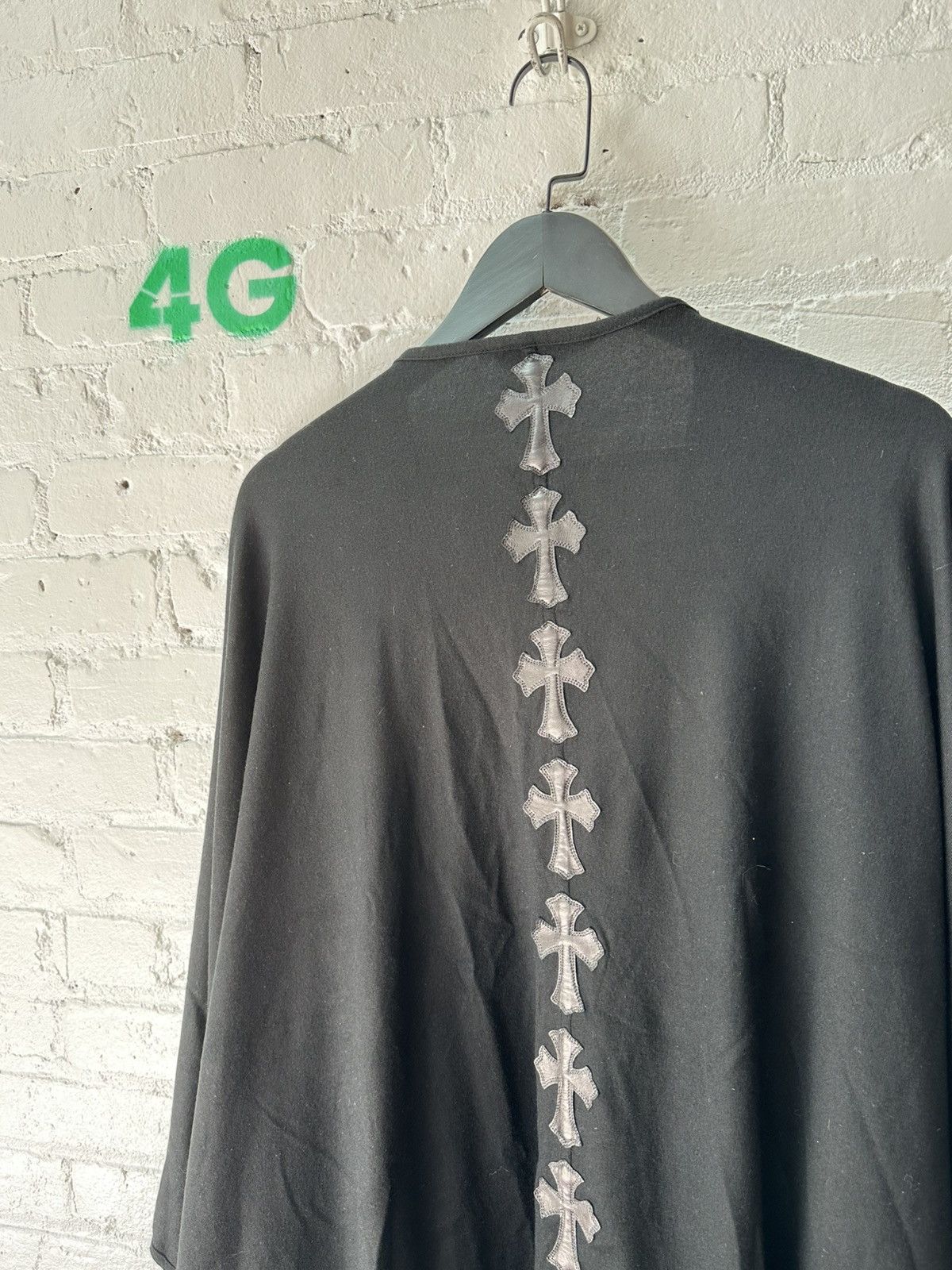 Chrome Hearts CHROME HEARTS FLOODED PATCH CLOAK CAPE Size US XXL / EU 58 / 5 - 2 Thumbnail