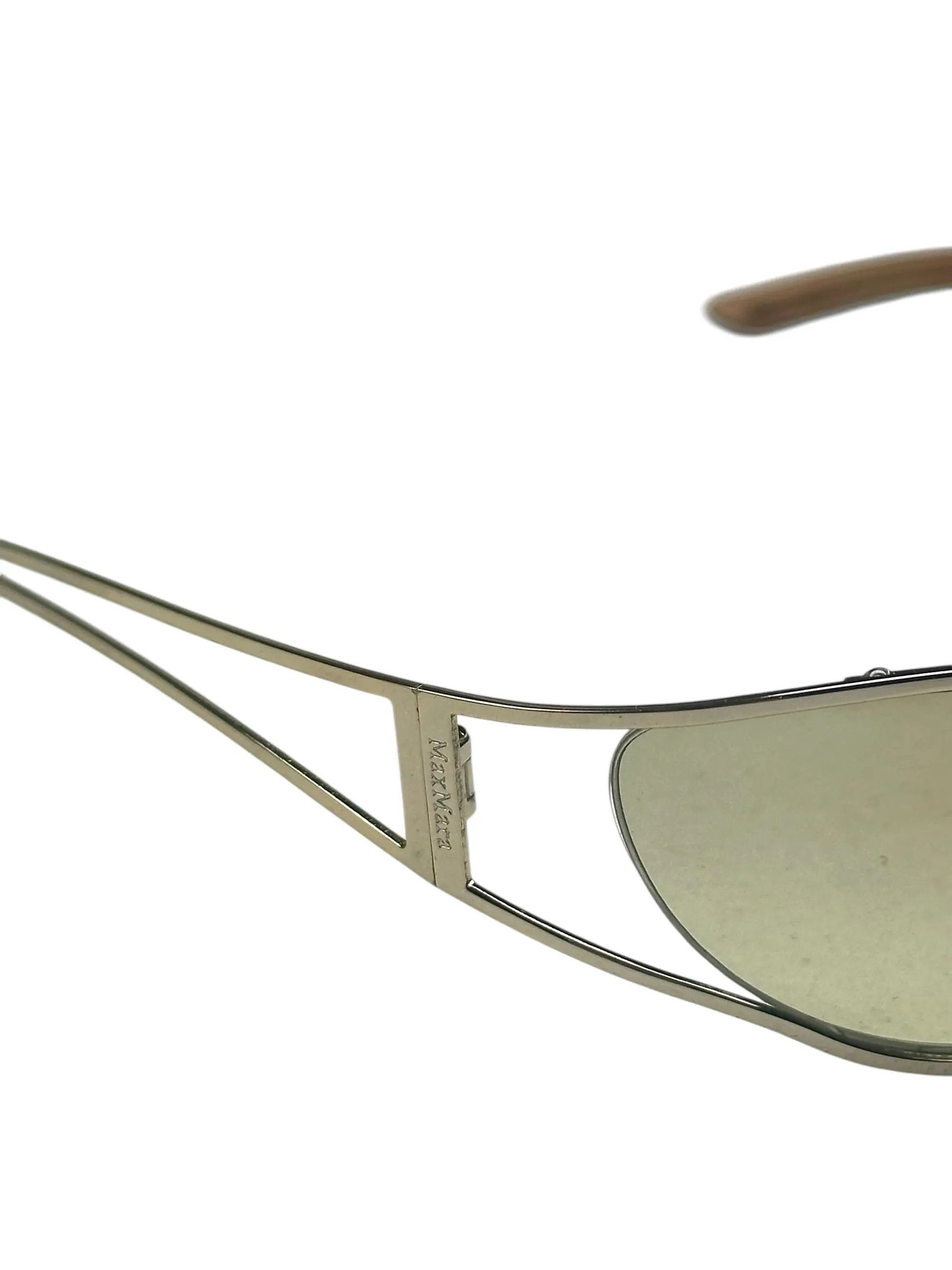 Max Mara Max Mara cateye gold vintage luxury designer sunglasses Size ONE SIZE - 6 Thumbnail