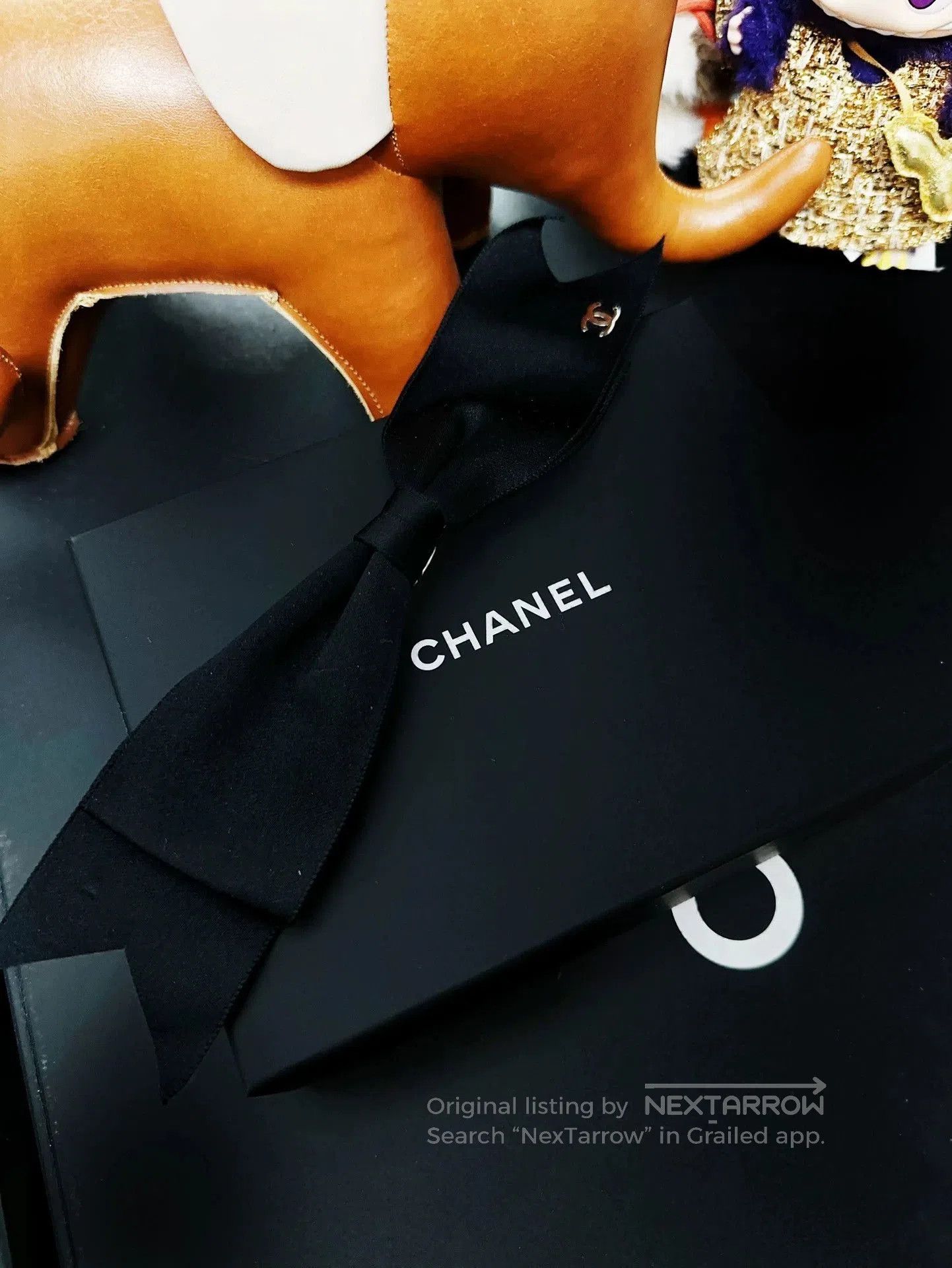 Chanel Chanel 21B Black Bow Hair Clip. Size ONE SIZE - 2 Thumbnail