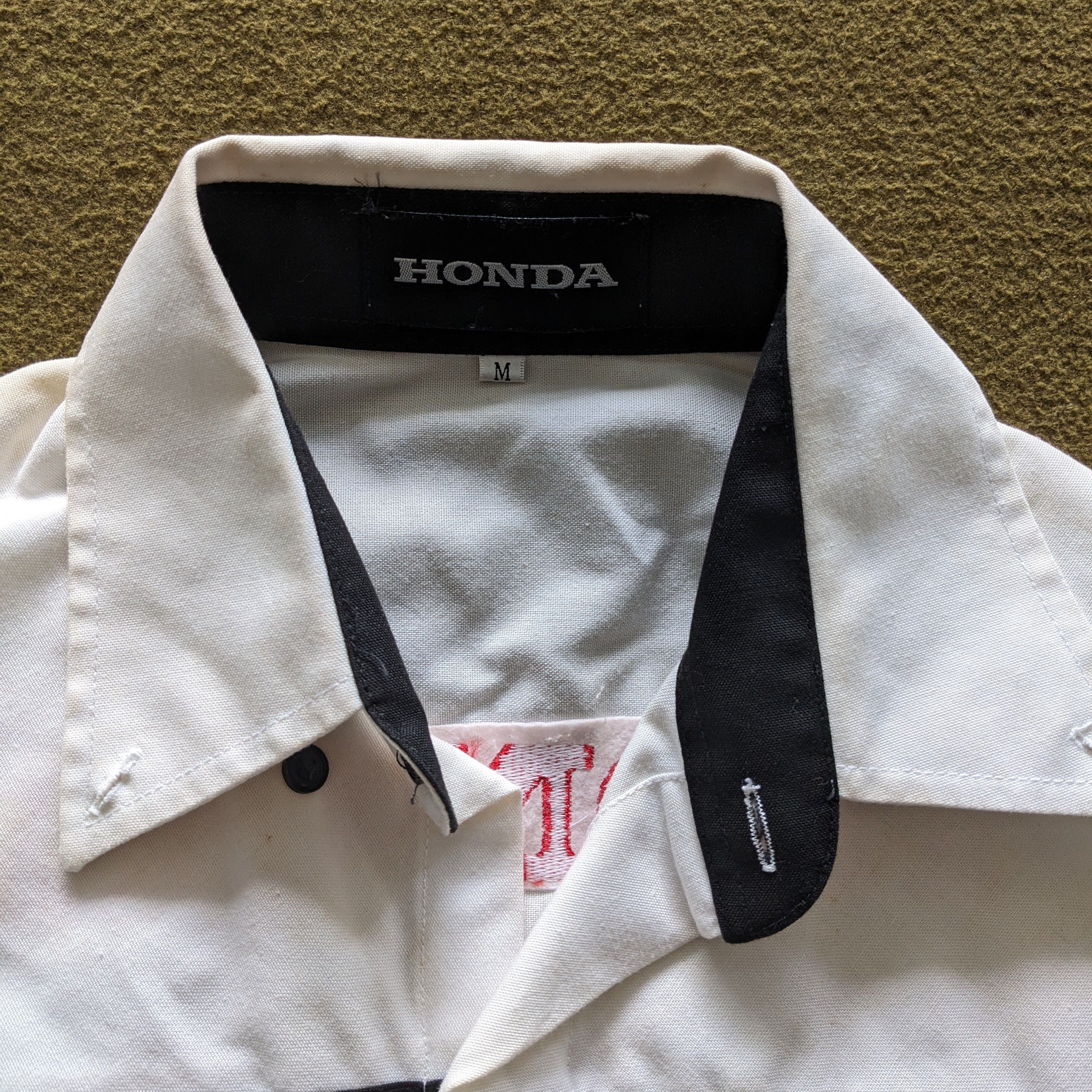 Vintage Vintage HONDA Motorsports Racing Shirts Size US M / EU 48-50 / 2 - 6 Thumbnail