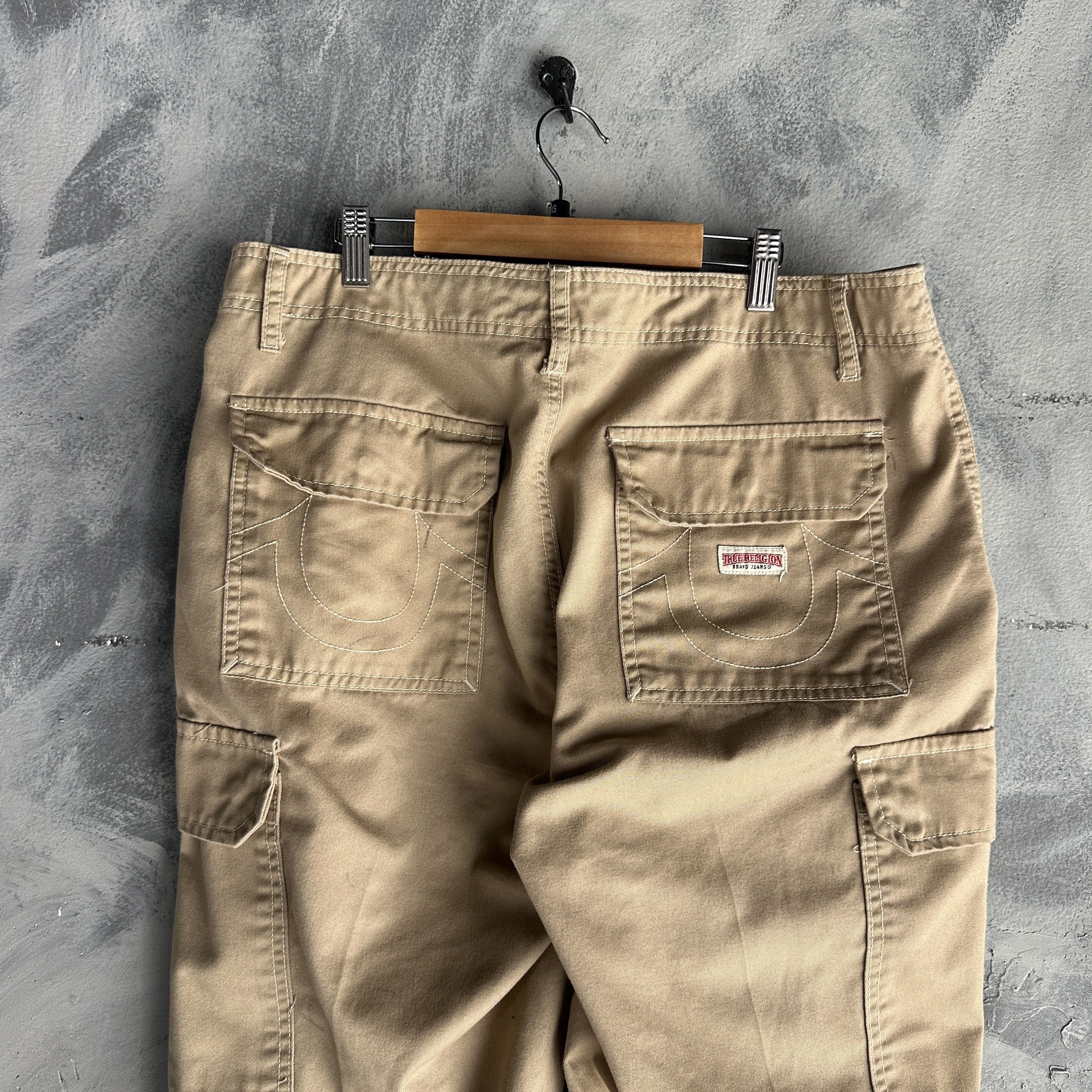 True Religion True Religion Brand Jeans Men's Baggy Cargo Pants Size US 32 / EU 48 - 2 Thumbnail