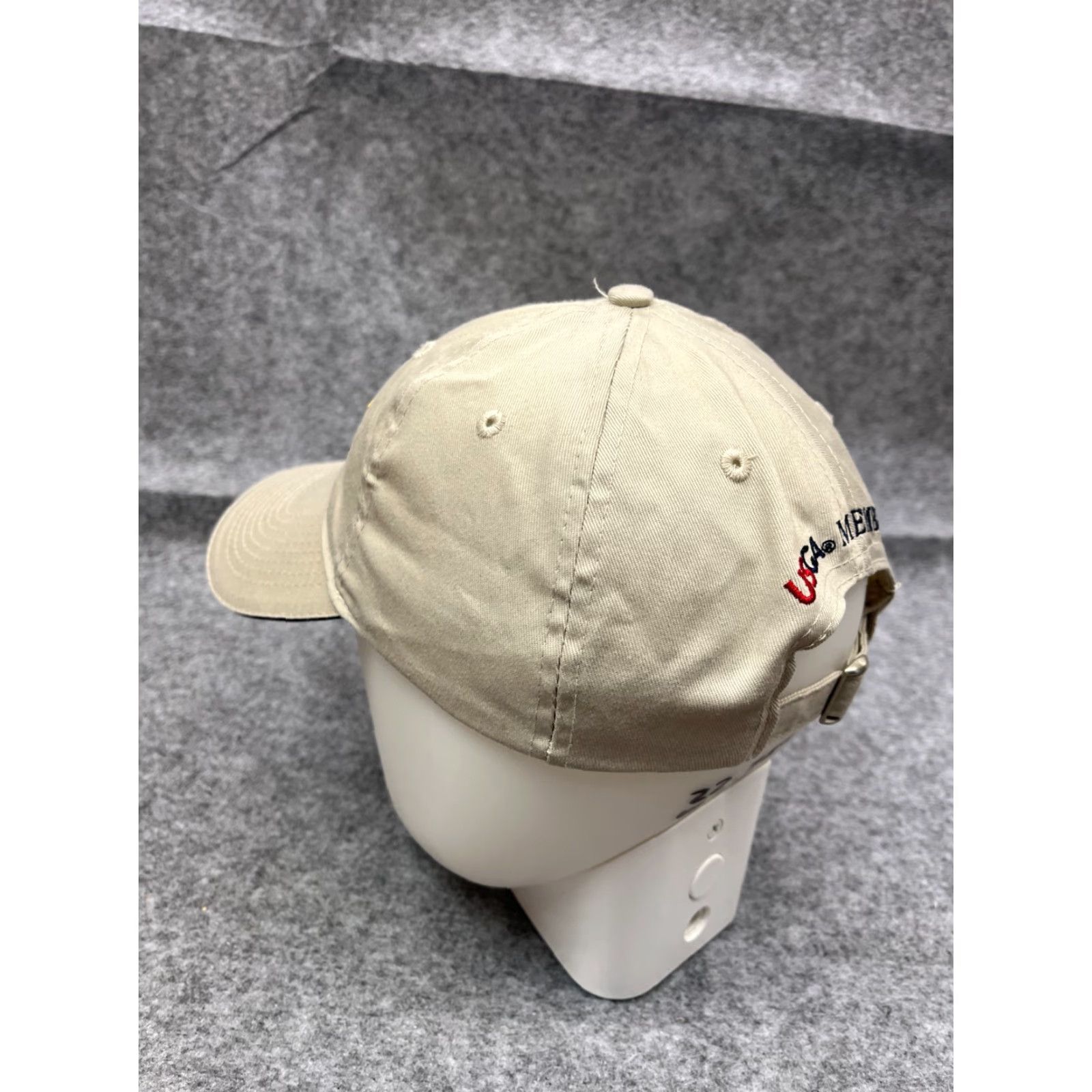 Vintage USGA Hat Cap Strap Back Adult One Size Ivory Cotton 2012 US Open The Olympic Club Size ONE SIZE - 5 Thumbnail