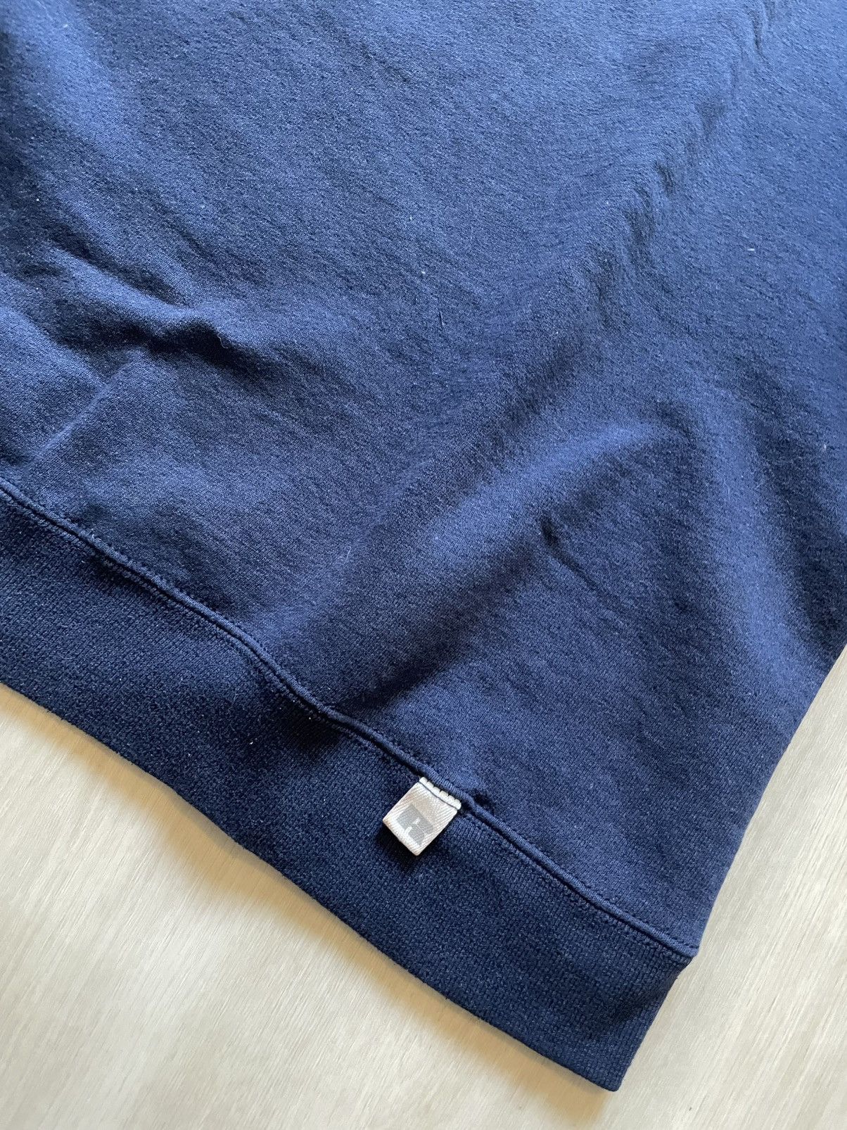 Russell Athletic Vintage Russell Athletic Navy Blank Crewneck Sweater USA XL Size US XL / EU 56 / 4 - 6 Thumbnail