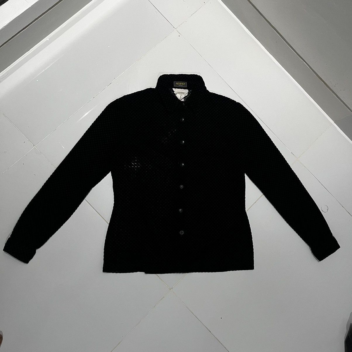 Versace Istante Versace Lace Checkerboard shirt Size M / US 6-8 / IT 42-44 - 2 Thumbnail