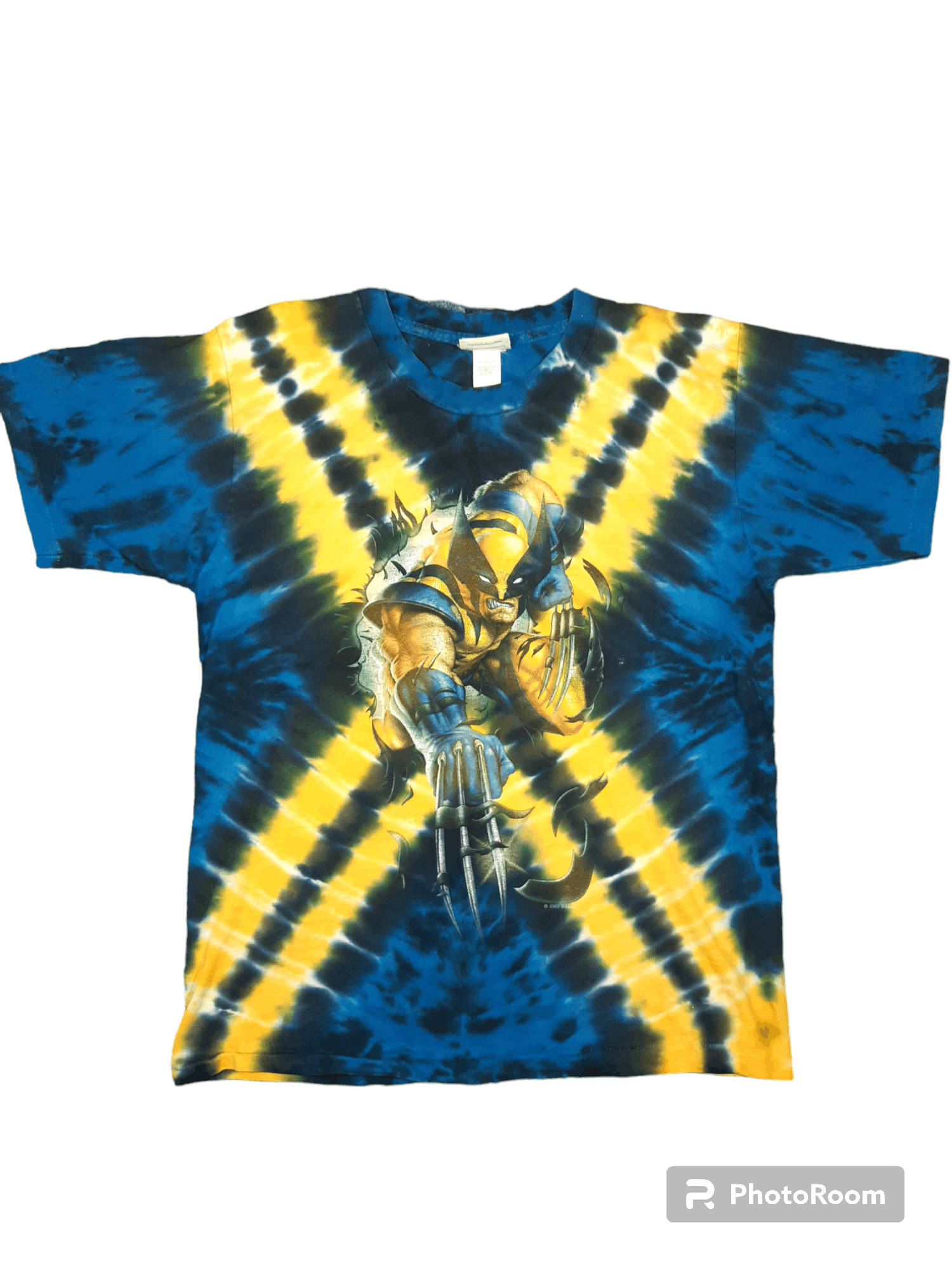 X-men Wolverine universal tie dye shirt fashion