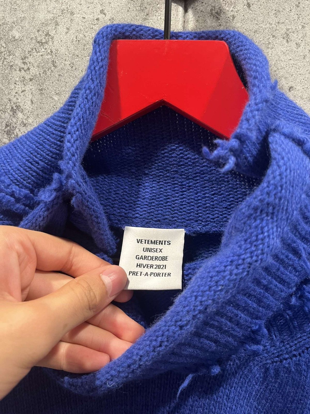 Vetements Vetements distressed sweater Size US XS / EU 42 / 0 - 4 Thumbnail