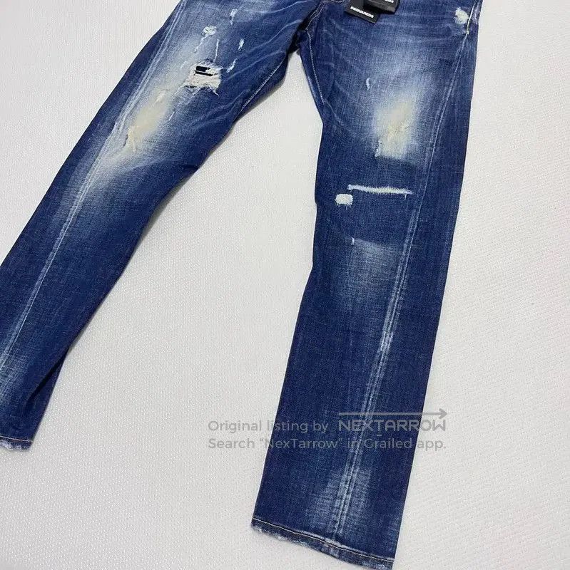 Dsquared2 DSQUARED2 Men's Casual Distressed Denim Pants . Size US 34 / EU 50 - 3 Thumbnail