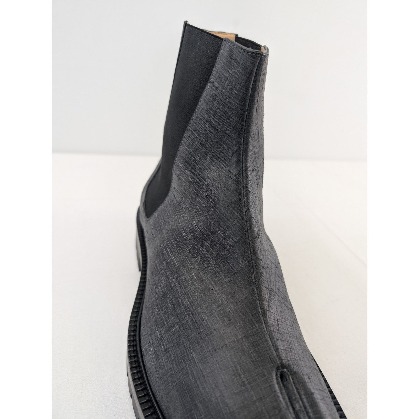 Maison Margiela o1rshd1 Tabi County Chelsea Boots in Black Size US 9 / EU 42 - 16 Thumbnail
