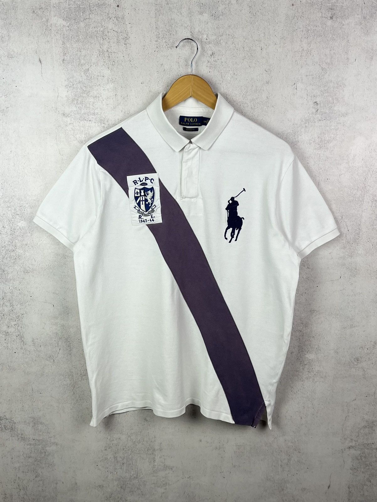 トップス archive polo Ralph lauren polo shirt y2k Vintage Y2K Ralph Lauren Embroidered Polo Shirt - S – Rokit