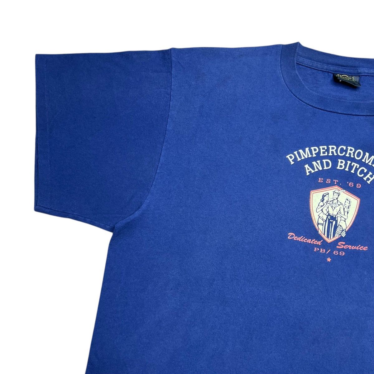 Changes Vintage 1990s Pimpercrombie And Bitch Changes Parody T-Shirt Size US XXL / EU 58 / 5 - 8 Thumbnail