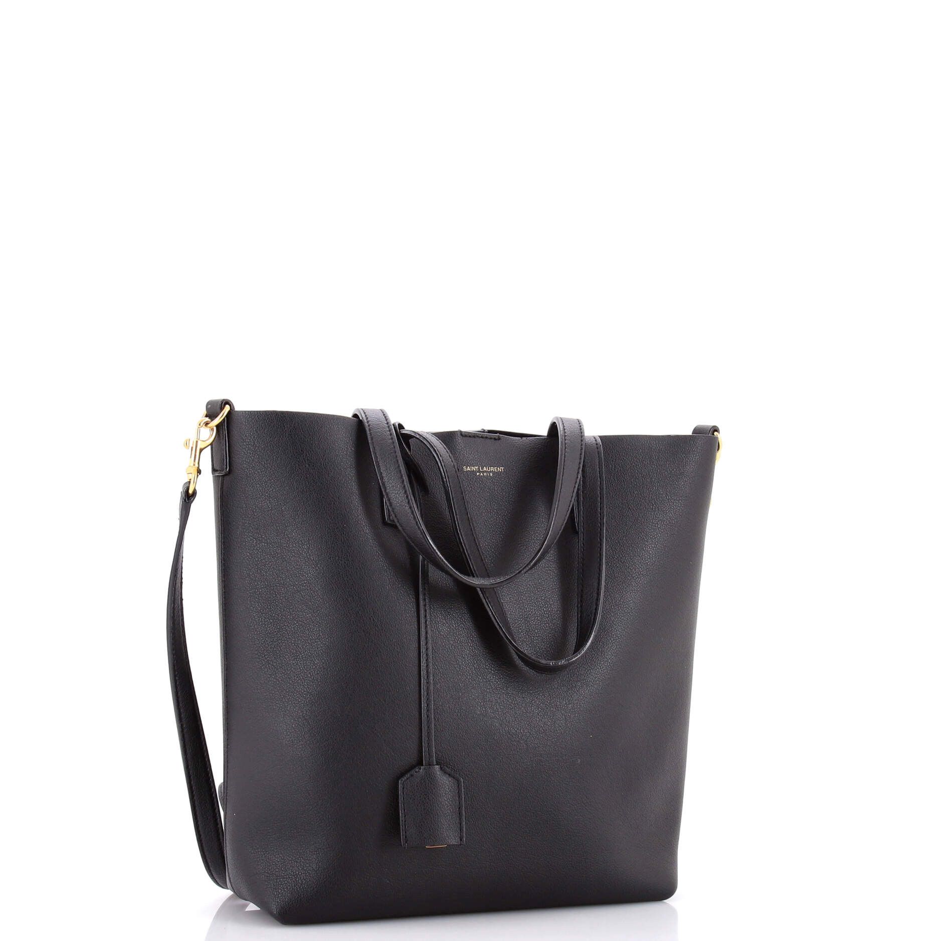 Saint Laurent Paris Saint Laurent Shopper Tote Leather Toy Size ONE SIZE - 1 Thumbnail