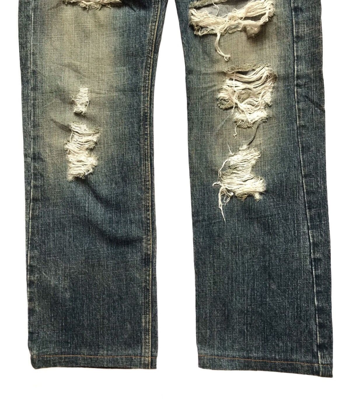 The Viridi-anne THE VIRIDI ANNE MUDWASH DISTRESSED JEANS Size US 30 / EU 46 - 3 Thumbnail