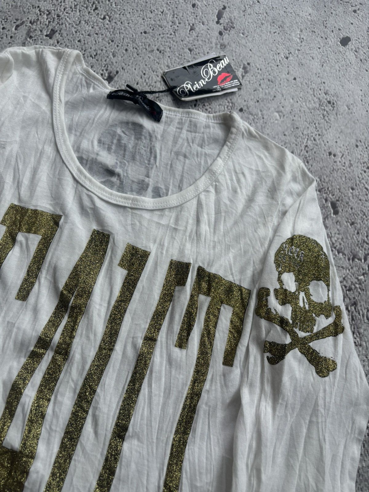 Hysteric Glamour Y2k plein beawte skull punk style longsleeve Size US M / EU 48-50 / 2 - 6 Thumbnail