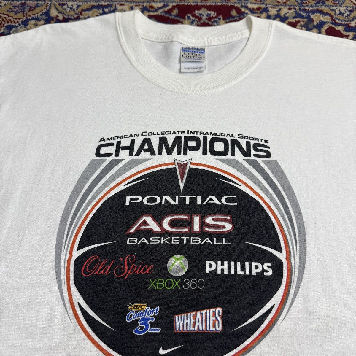 Vintage Vintage 00s ACIS Basketball Champions Tee Xbox 360 Nike y2k Size US L / EU 52-54 / 3 - 1 Thumbnail
