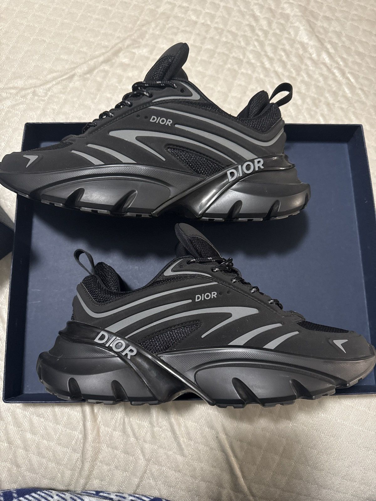 Dior Dior X Lewis Hamilton B44 Black Size US 9 / EU 42 - 1 Thumbnail