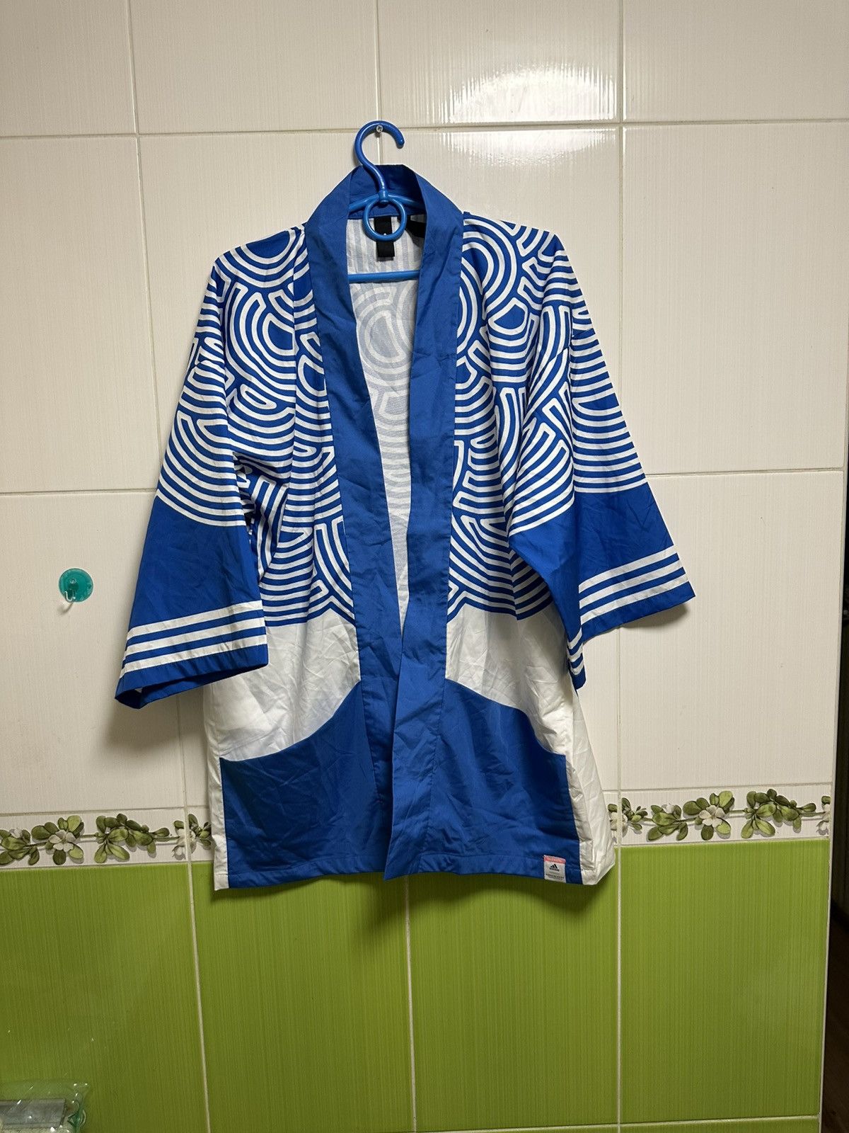 ✨激レア✨adidas×HIROKO TAKAHASHI ナイロンジャケット L Adidas × Hiroko Koshino Homme Rare adidas HIROKO TAKAHASHI kimono