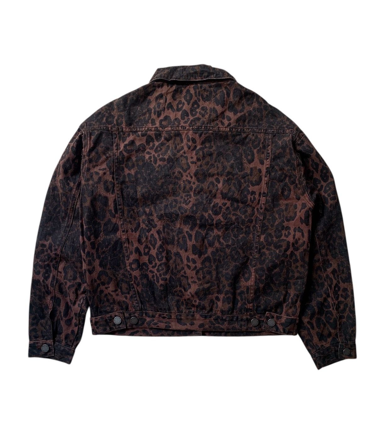 Japanese Brand IMVELY Leopard type 3 with 4 pocket inside Size L / US 10 / IT 46 - 5 Thumbnail