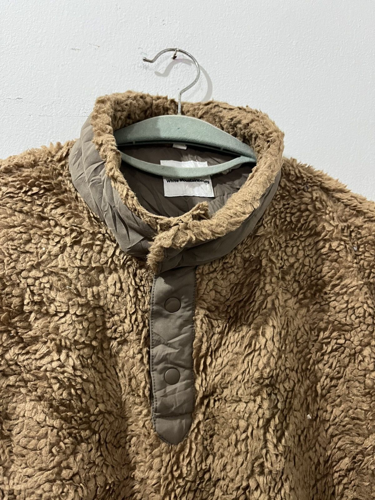 Uniqlo × White Mountaineering 🔥White Mountaineering🔥 Deep Pile Sherpa Buttoned Outerwear Size US L / EU 52-54 / 3 - 4 Thumbnail