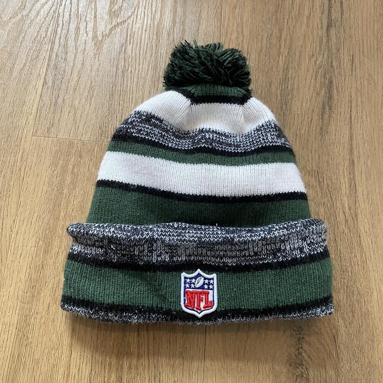 NFL Green and white NFL New York Jets beanie #NFL Size ONE SIZE - 1 Thumbnail