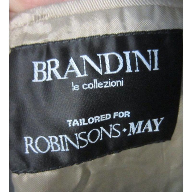 Brandini Vintage Y2K Minimalist Gray Blazer Brandini le 46T Size US S / EU 44-46 / 1 - 7 Thumbnail