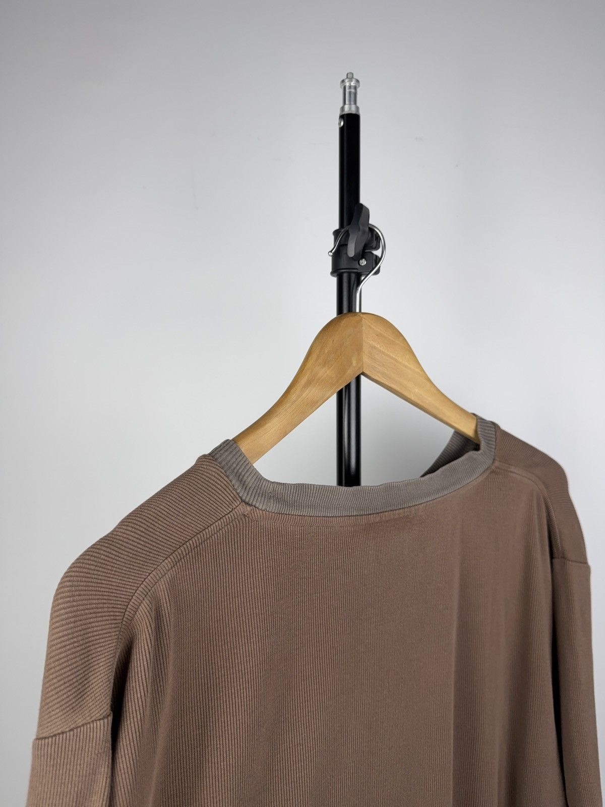 Fox Racing × Vintage Fox Racing Ribbed Brown Ringer Tee Y2K Moto Aesthetic M-L Size US M / EU 48-50 / 2 - 7 Thumbnail