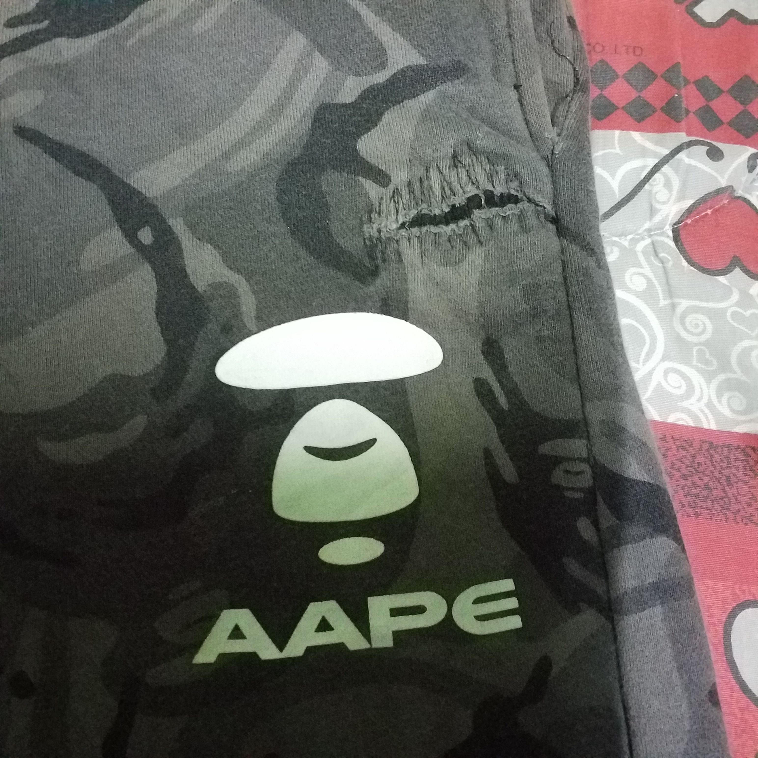 Aape Aape by A Bathing Ape Camo Sweat Pants Size US 32 / EU 48 - 4 Thumbnail