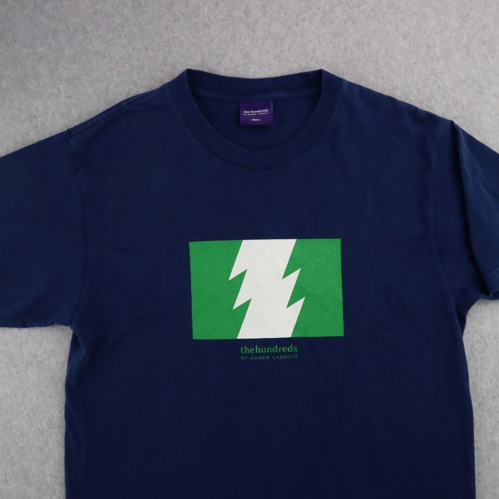 The Hundreds The Hundreds x Anwar Carrots MENS T-Shirt Small Blue Tshirt in Blue Size US S / EU 44-46 / 1 - 7 Thumbnail