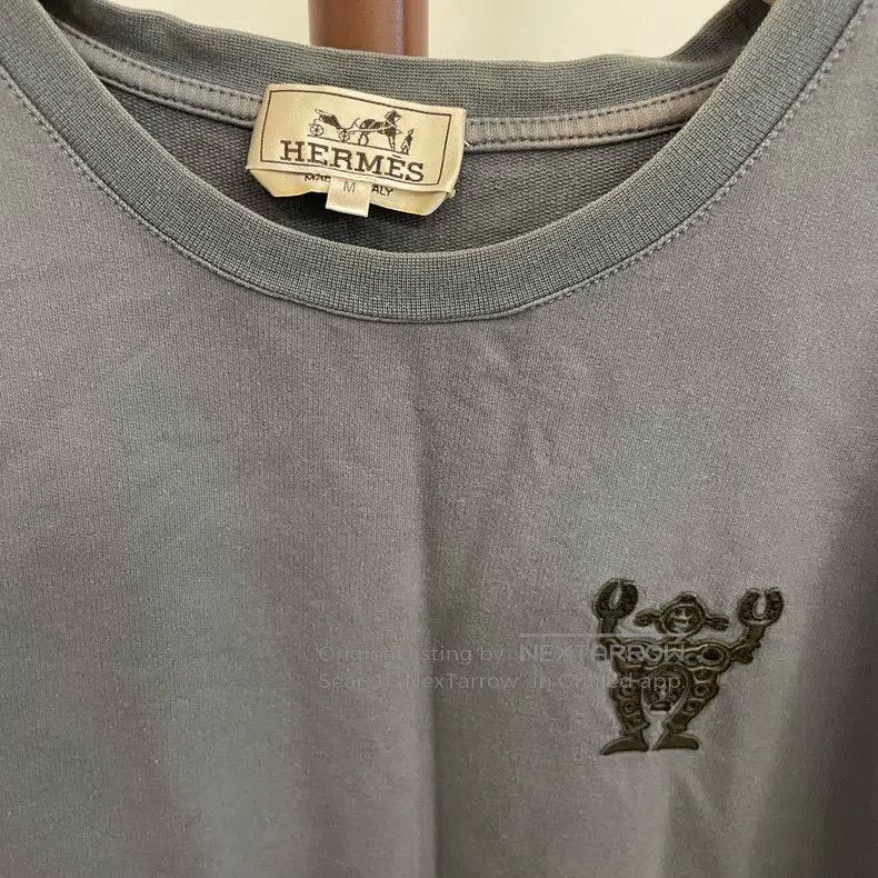 Hermes Hermes Robot design men's short sleeve Size US M / EU 48-50 / 2 - 3 Thumbnail