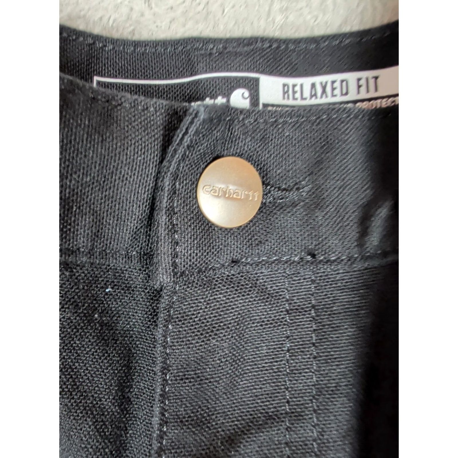 Carhartt Carhartt Rugged Flex Pants Black 38x34 Workwear Relaxed Fit Double Knee 5-Pocket Utility Mens Pants Size US 38 / EU 54 - 3 Thumbnail