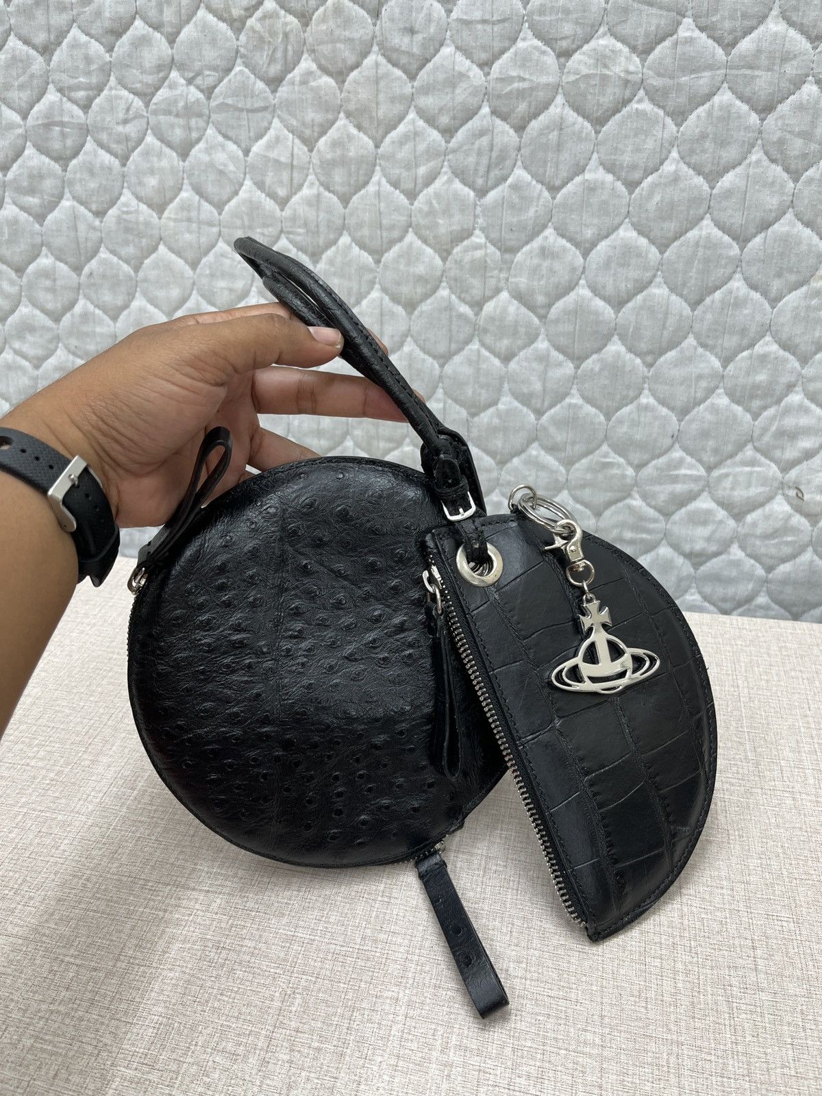 Vivienne Westwood 🔥🔥🔥STEALS VIVIENNE WESTWOOD DOUBLE BAG Size ONE SIZE - 1 Thumbnail