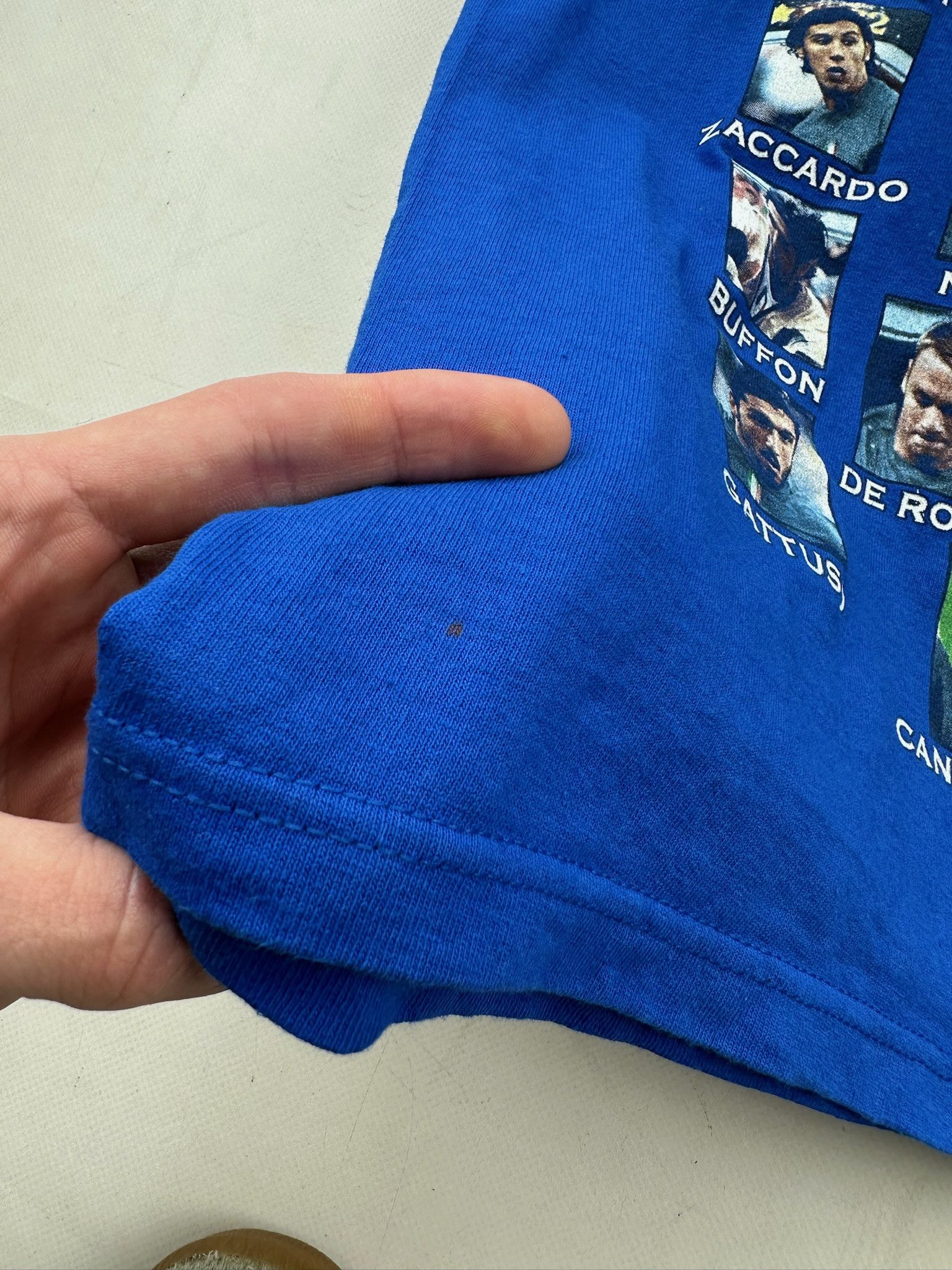 Vintage Vintage Italy World Cup 2006 tee del piero Pirlo Buffon Size US L / EU 52-54 / 3 - 3 Thumbnail
