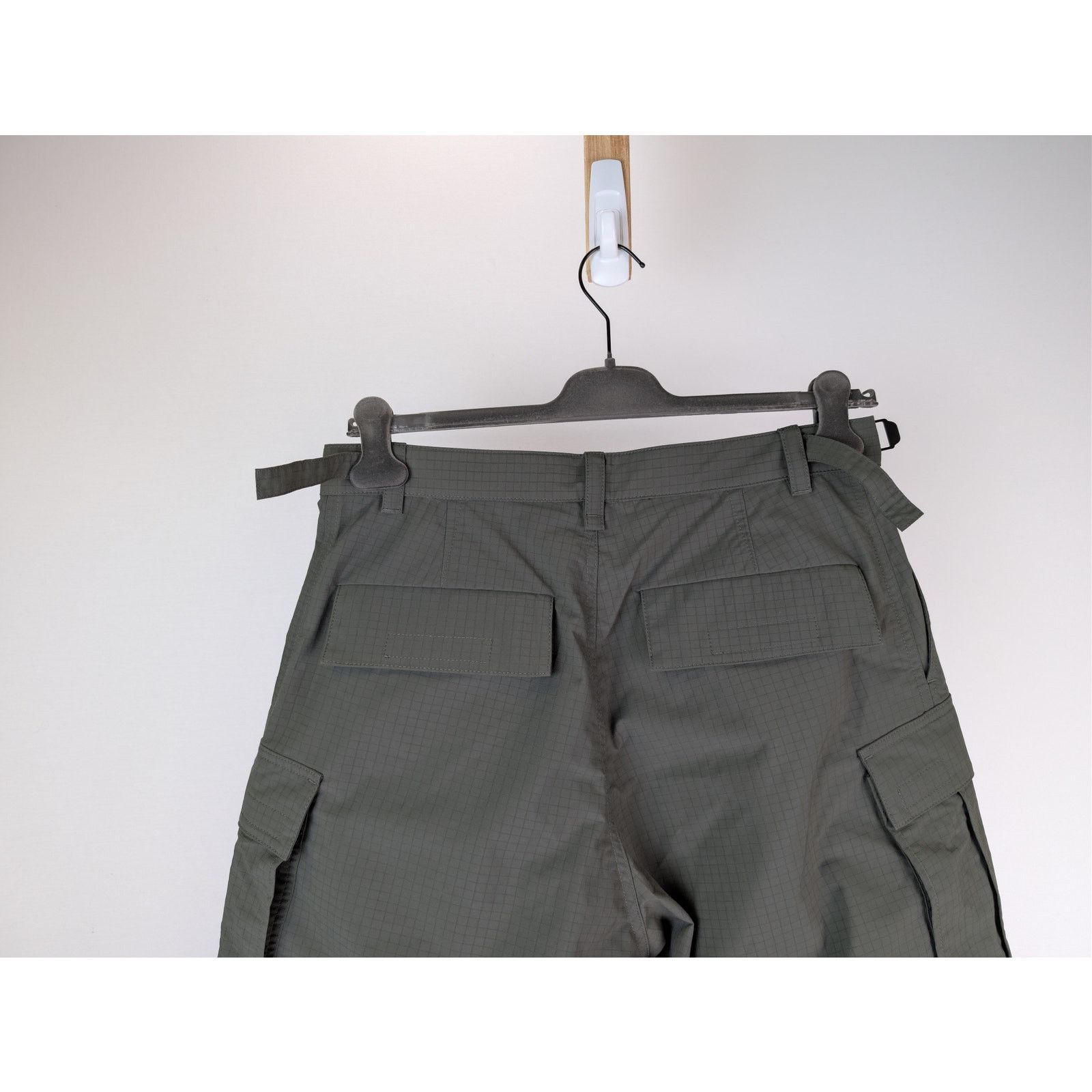Balenciaga o1rshd1 Light Cargo Pants in Green Size US 30 / EU 46 - 10 Thumbnail