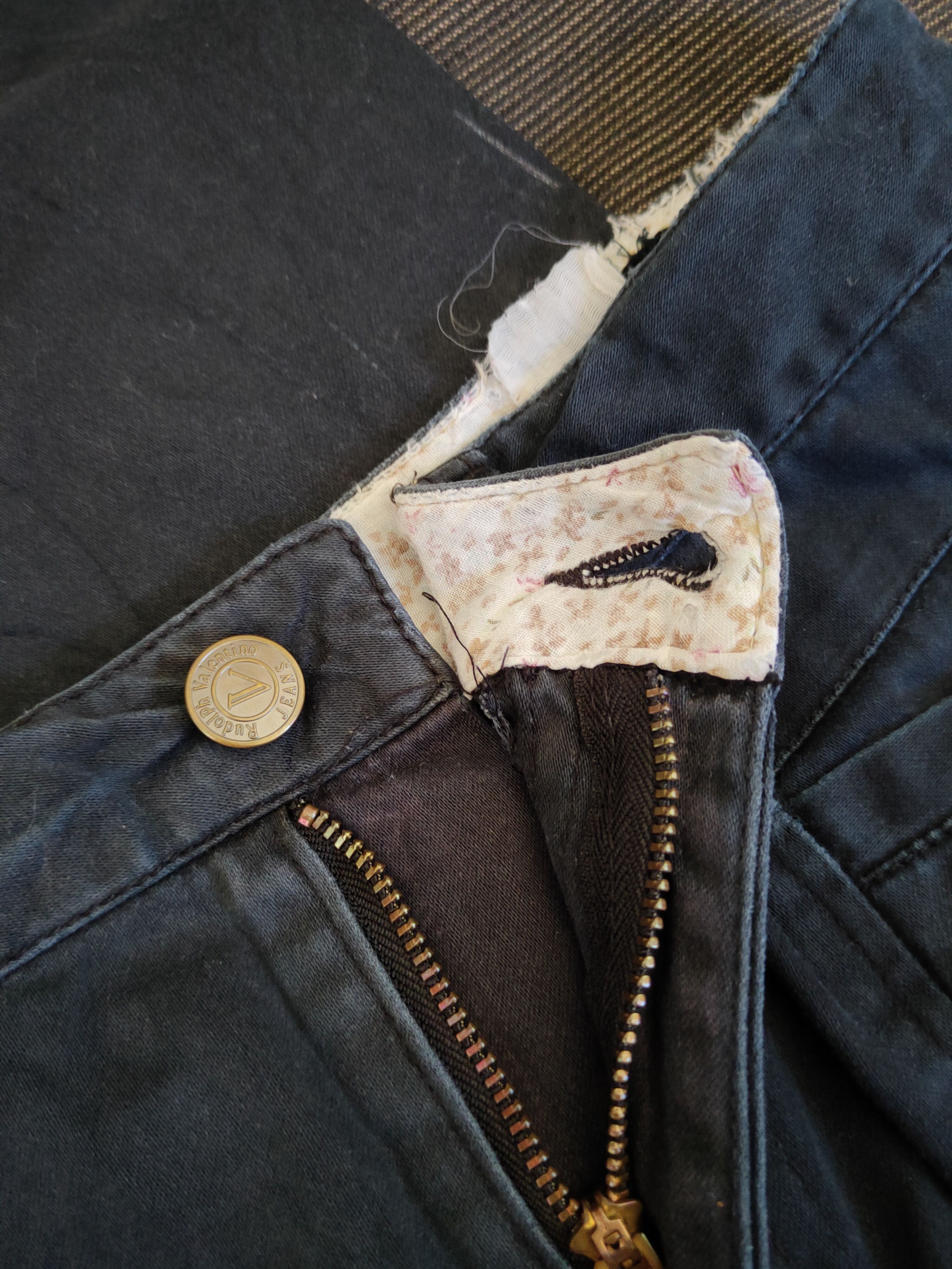 Japanese Brand Rudolph Valentino Dark Blue Multipocket Casual Pants #S1757 Size 28" / US 6 / IT 42 - 14 Thumbnail