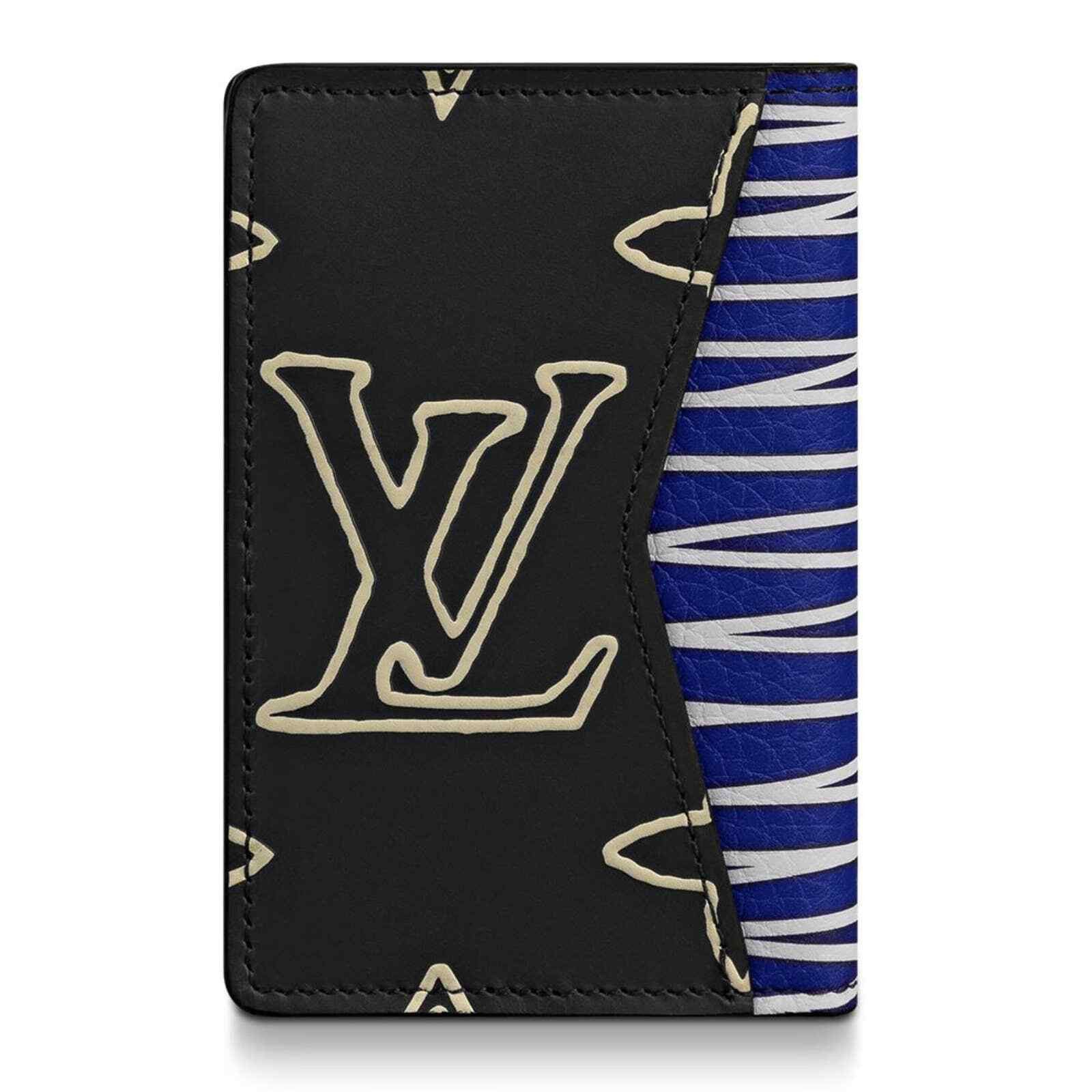 Louis Vuitton Louis Vuitton Patchwork Virgil Monogram Logo Pochette Wallet Size ONE SIZE - 1 Thumbnail