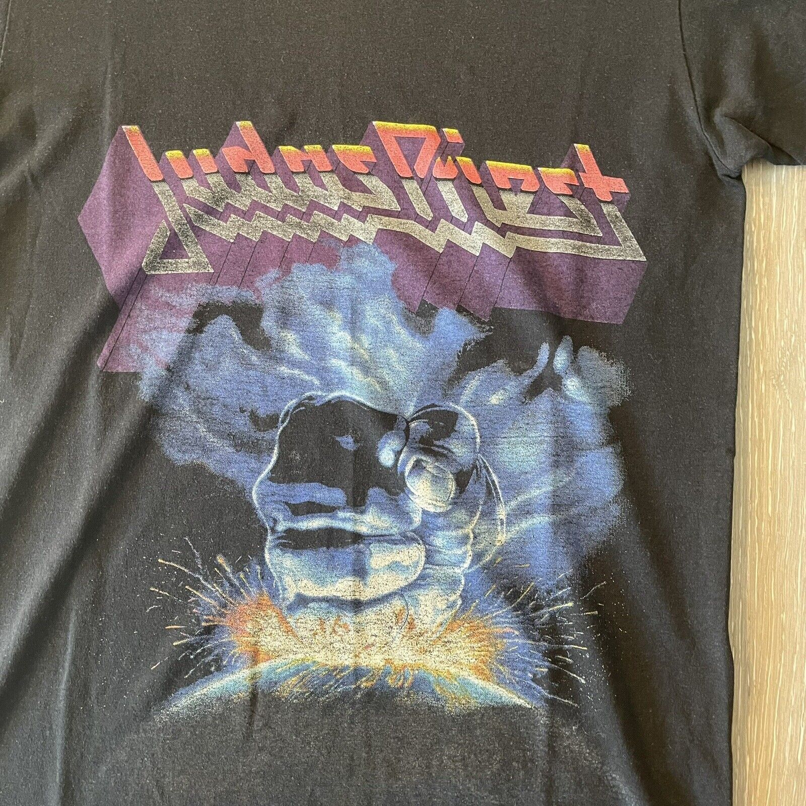 Vintage Vtg 1988 Judas Priest Ram It Up Shove It Down T-Shirt Rock M Size US M / EU 48-50 / 2 - 4 Thumbnail