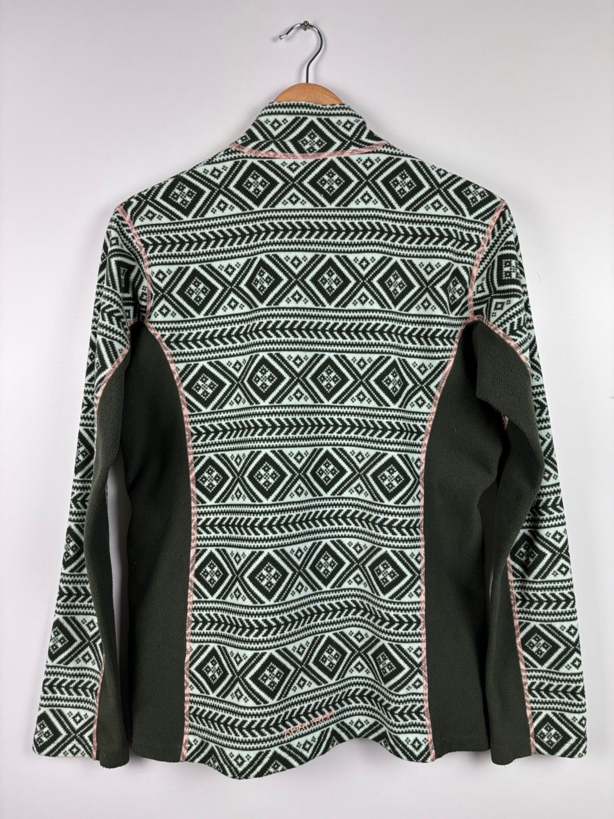 Other Kari Traa Fleece Fair Isle Light Weight Sweater Green XL Size XL / US 12-14 / IT 48-50 - 4 Thumbnail