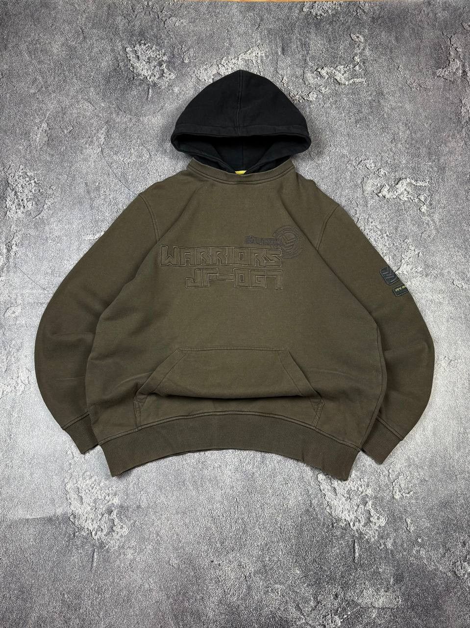 If Six Was Nine Y2K 2000s Military Style Grunge Khaki Hoodie Streetwear Size US XL / EU 56 / 4 - 1 Thumbnail