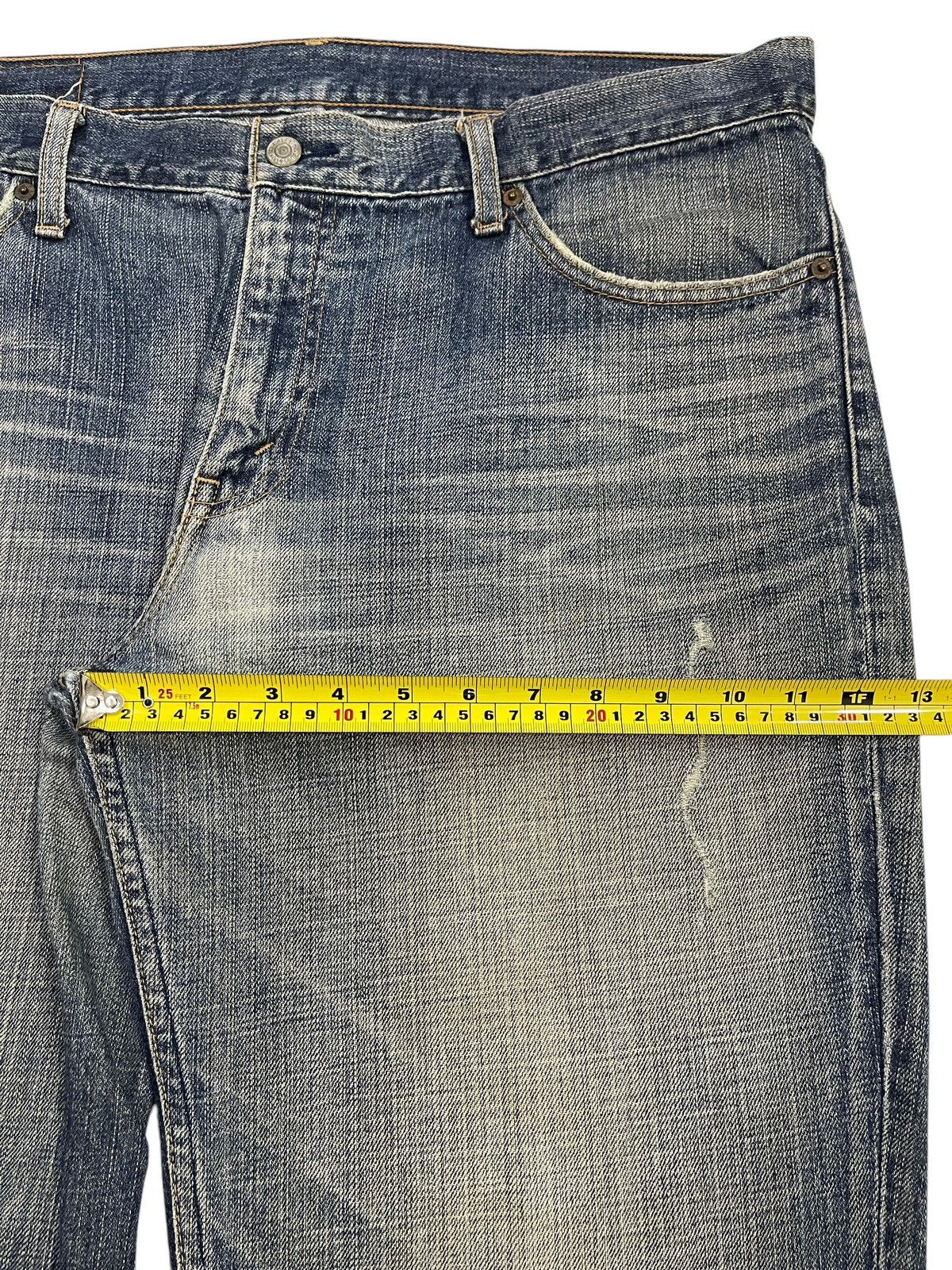 Levi's Vintage 90s Levis Blue Faded Wash Style Baggy Jeans Size US 38 / EU 54 - 15 Thumbnail