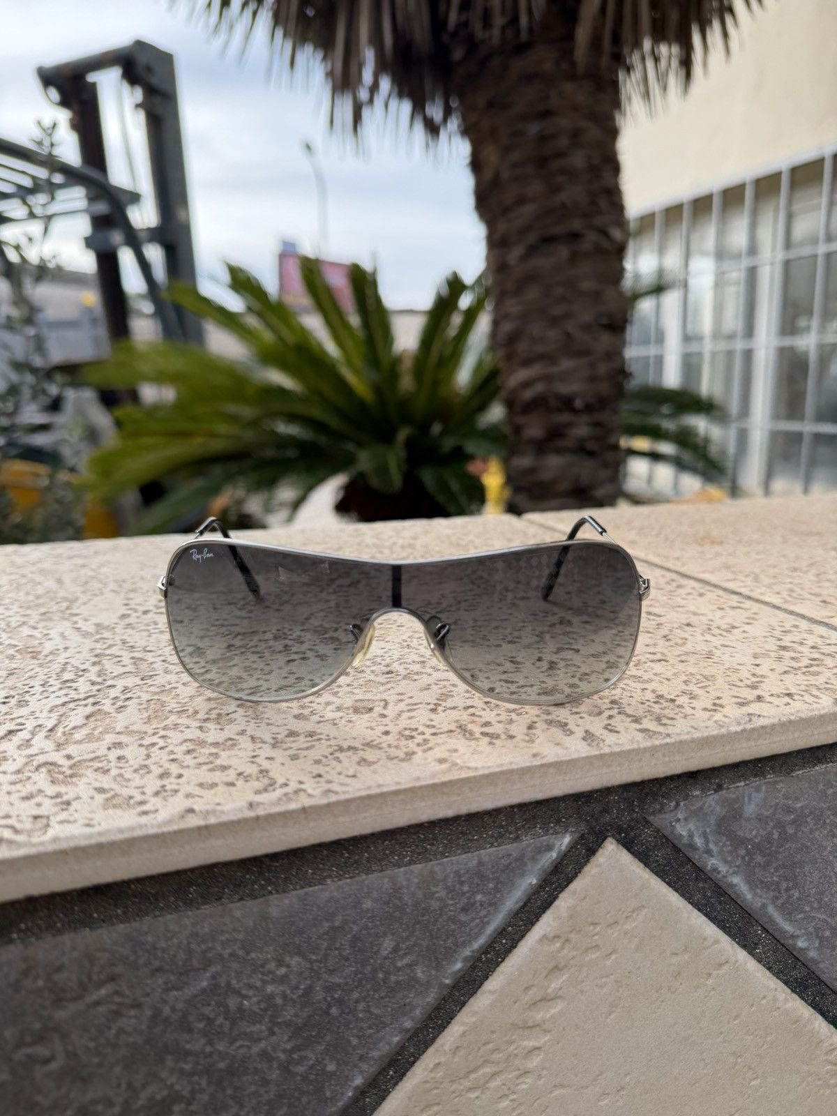 RayBan RayBan Sunglasses Silver RB 3211 Size ONE SIZE - 2 Thumbnail