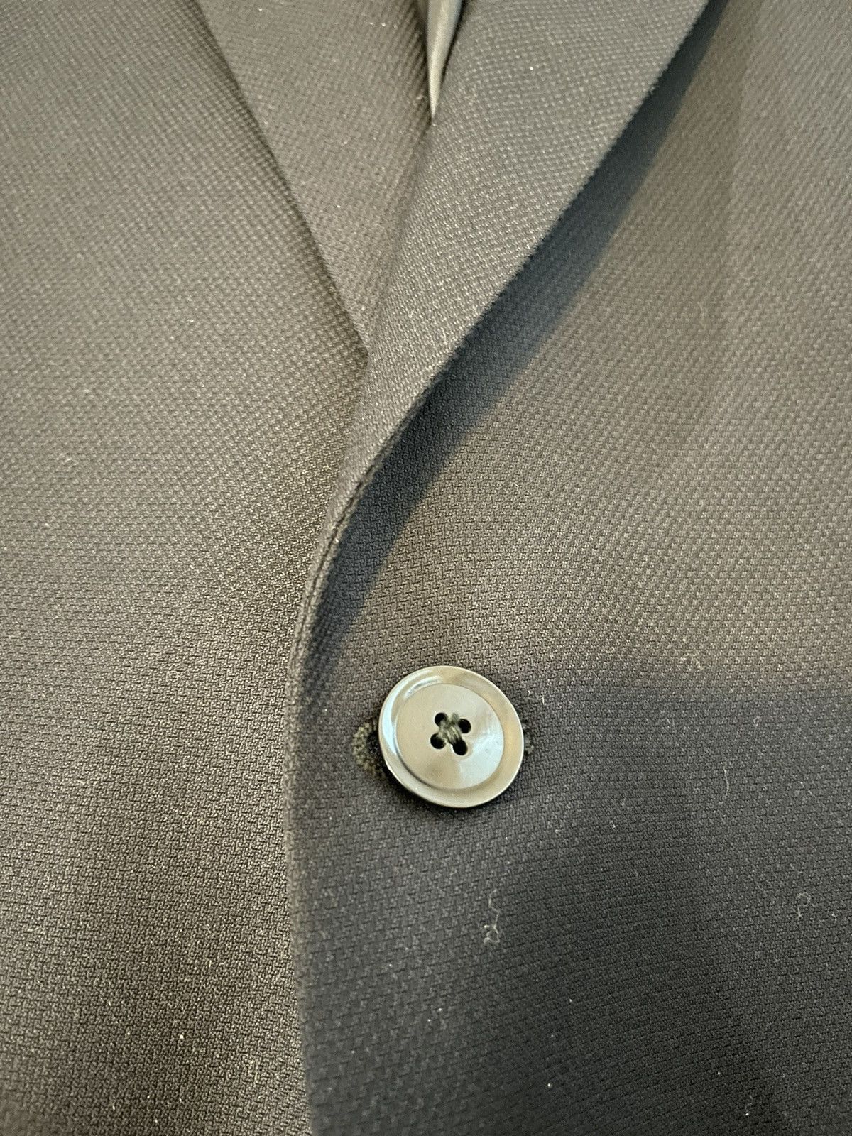 Armani Collezioni Finely Textured Wool Suit Jacket Size 42R - 2 Thumbnail