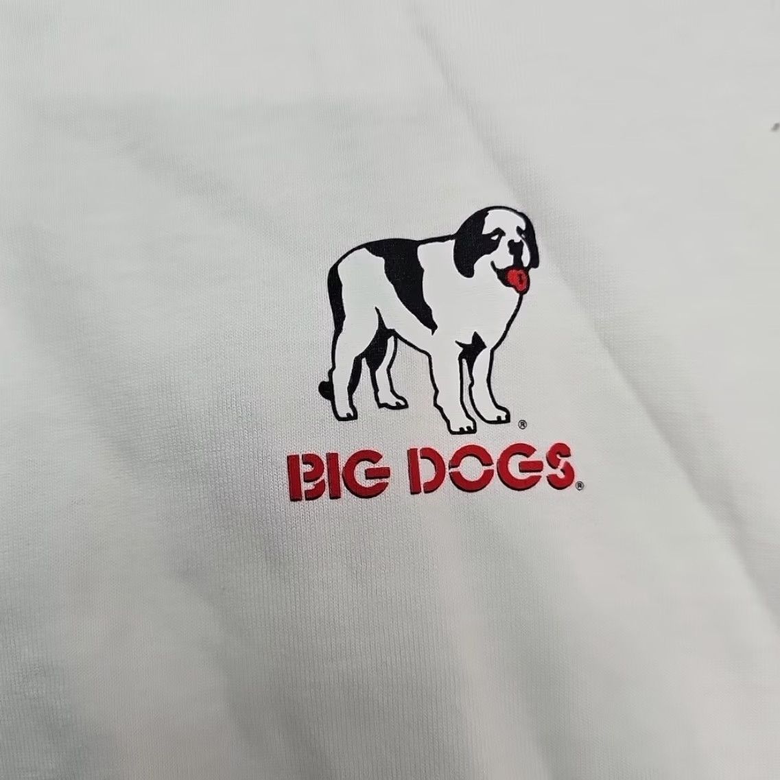 Big Dogs VINTAGE Big Dogs T-Shirt Men 4XL White Double Sided 2002 Print Working Out Thing Shirt Size US XXL / EU 58 / 5 - 6 Thumbnail